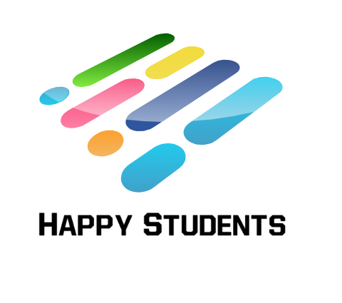 Happy Students Logo Digital in Learning